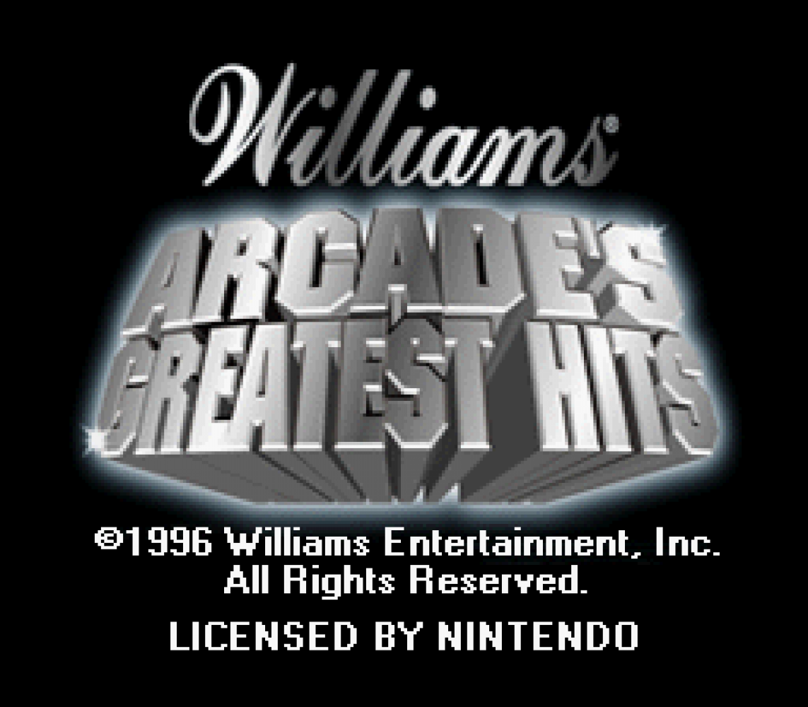 Williams Arcade's Greatest Hits